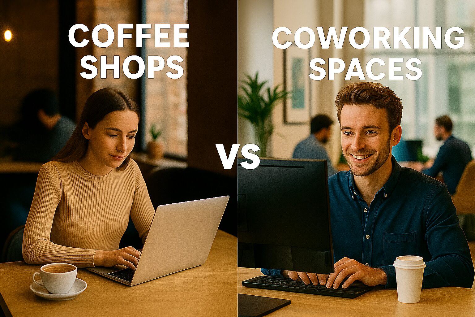 ☕ Coffee Shops vs. Coworking Spaces: The Freelance Survival Guide